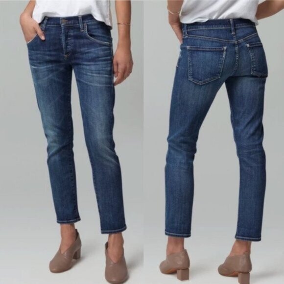 🛑 Citizens Of Humanity Emerson Slim Fit Boyfriend Jeans - 25" - Picture 1 of 14